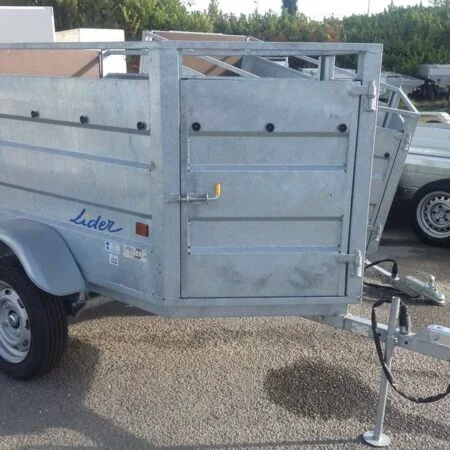 Remorque BÉtaillÈre Lider Robust Granada – Ptac : 500 Kg – 1 Essieu – 250 X 125 Cm