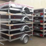 Remorque BagagÈre Lider Eco CÔtÉs Bois – 1 Essieu – Ptac : 500 Kg – 200 X 126 Cm