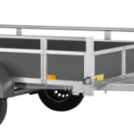Remorque BagagÈre EN Bois – Woody BT75 – Ptac : 750 Kg – 1 Essieu – 206 X 114 Cm