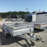 Remorque Robust 300 X 150 X 50 Cm 2 Essieux FreinÉe Ptac 2500 Kg
