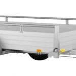 Remorque FreinÉe Aluminium – Mcalu – FW150 – 1 Essieu – Ptac : 1500 Kg – 305 X 153 Cm