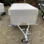 Remorque Humbaur Aluminium Ptac 750 Kg Non FreinÉ 2100*1300*500 Mm + Capot SÉcurisÉ Étanche