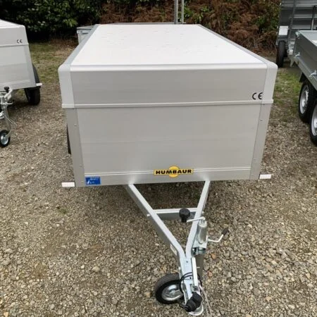 Remorque Humbaur Aluminium Ptac 750 Kg Non FreinÉ 2100*1300*500 Mm + Capot SÉcurisÉ Étanche