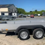 Remorque FreinÉe Aluminium – Mcalu – FW2000 – 2 Essieux – Ptac : 2000 Kg – 305 X 153 Cm