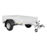 Remorque Saris Mac Alu – 1 Essieux FreinÉ – Ptac 1350 Kg – 205 X 133 Cm