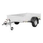 Remorque Saris Mac Alu – 1 Essieux FreinÉ – Ptac 1350 Kg – 255 X 133 Cm