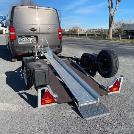 Remorque Moto DE 2,50 M / 600 Kg Type-top Remorque Moto DE 2,50 M / 600 Kg Type-top