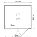 Container DE Stockage Neuf 8 Pieds – Image 8
