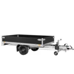 Remorque Benne Saris – K1276 – 276 X 170 Cm – Ptac : 2000 Kg – 2 Essieux – FreinÉe