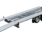 Porte-voiture Lider Basculant Roues Dessous Ptac 2700 Kg Double Essieux FreinÉes