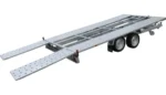 Porte-voiture Lider Basculant Roues Dessous Ptac 2700 Kg Double Essieux FreinÉes