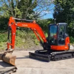 Mini-pelle Kubota U48-4 2011 3765 Heures – Occasion – Image 4