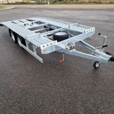 Remorque Porte-véhicule Boro Jupiter Nb 4527 – 450 X 200 Cm – Ptac 2700 Kg
