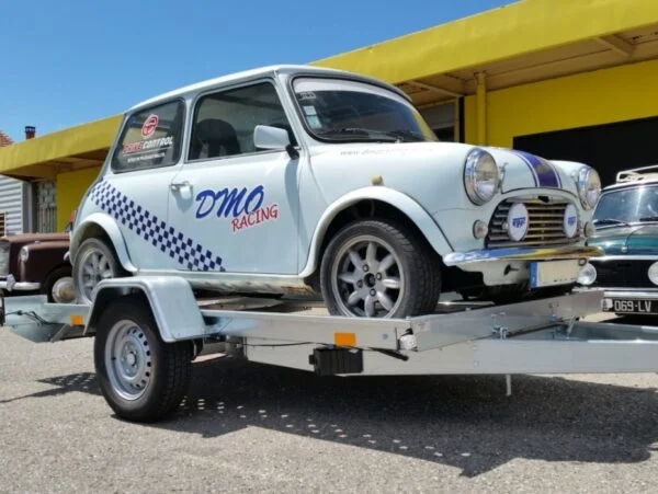 Porte-voiture Boro Mini Wenus Smart- 1 Essieu sans Frein – Ptac : 750 Kg – 260 X 1680 Cm