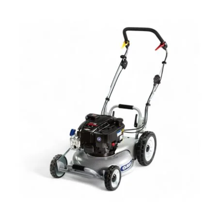 Tondeuse Thermique Tractée 46cm 190cm³, Mulching Amélioré, Démarrage Électrique – Grin PM46A-INSTART Tondeuse Thermique Tractée 46cm 190cm³, Mulching Amélioré, Démarrage Électrique – Grin PM46A-INSTART