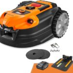 Lawnmaster OcuMow®18 Tondeuses Robot sans Fil de Limite 500 m², Navigation visuelle, évitement Automatique des Obstacles, Station de Charge Automatique, Zones interdites virtuelles