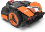 WORX LANDROID VISION WR216E.1, Robot Tondeuse sans fil périphérique 1600 m² Surf.max 1700 m², installation en 30 min, Caméra 4K + IA Adaptative, évite tous les obstacles, coupe des bordures, Multizone